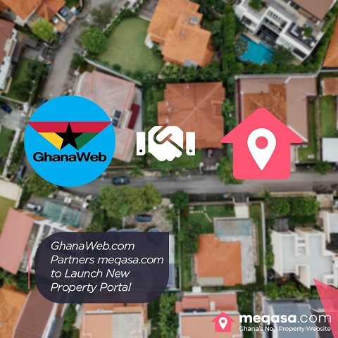 The partnership will make access to property listings from meqasa.com easy for readers of Ghanaweb