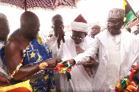 The commissioning ceremony was graced by the Asantehene, Otumfuo Osei Tutu II