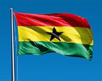 The Ghana flag