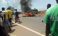 Some Somanya residents attacked the police following the arrest of an assemblyman