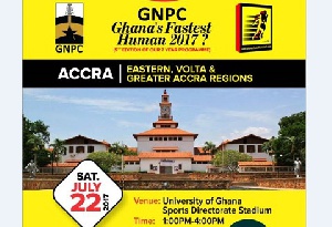 Ghana Fastest hits Accra on Saturday