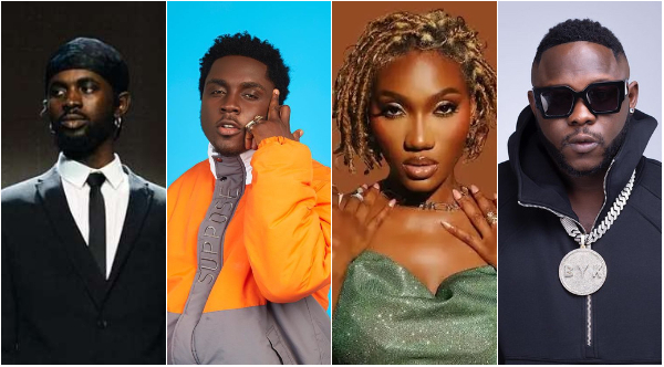Black Sherif, Kweku Smoke, Wendy Shay and Medikal