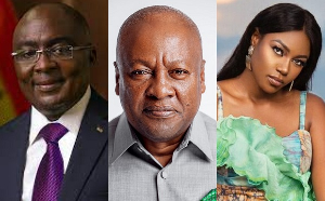 Bawumia, Mahama And Yvonee