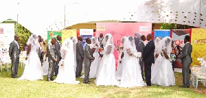 The ceremony was held at Cleaver House in Accra