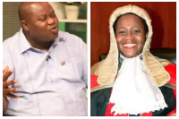 Omanhene Kwabena Asante and Chief Justice Gertrude Torkonoo