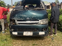 The car involved in the accident
