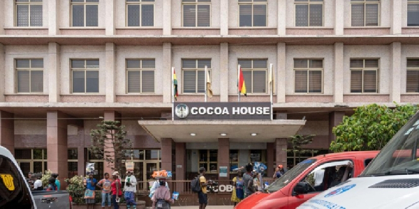 The Ghana Cocoa Board (COCOBOD) head office in Accra