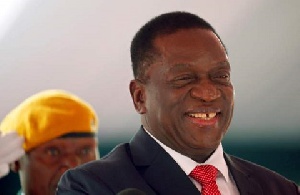 Emmerson Mnangagwa Happy Smiling 123