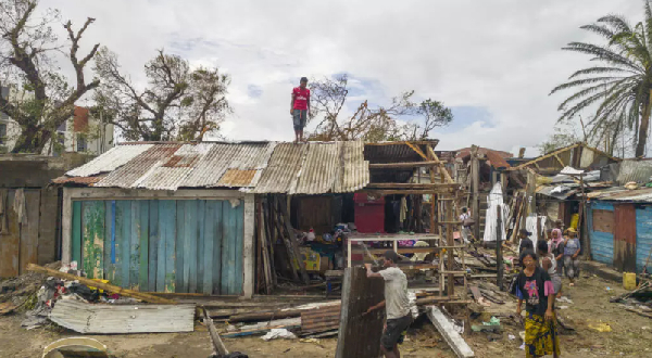 More than 18,000 homes were destroyed in the cyclone, according to the BNRGC
