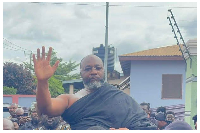 A photo of Leslie Osei Bonsu, the new Mamponghene