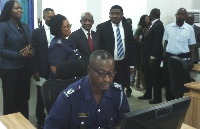 Seth Terkper with George Blankson, Commissioner-General GRA at the head office