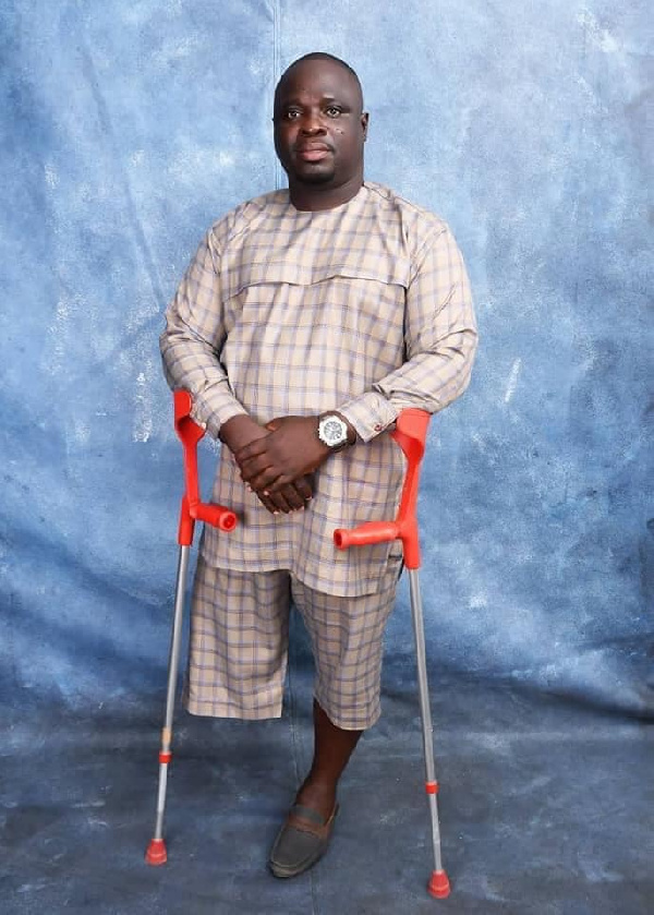 Meet the physically challenged minister to serve under Akufo-Addo