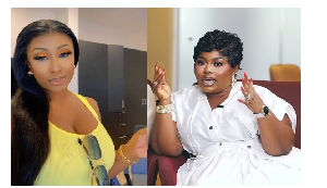Abena Payola [L]; Adwoa Pretty [R]