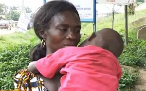 Defiled 4-year-old with mother