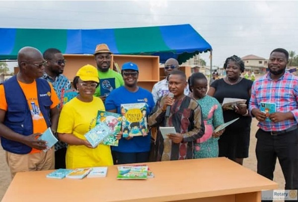 Some member of the Rotary Club of Accra-Airport