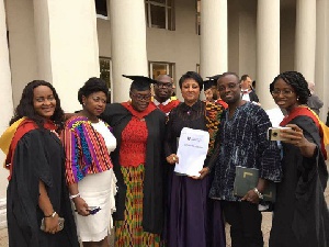 Major Mahama's mother (Middle)