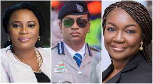 Former EC Chairperson Charlotte Kesson-Smith Osei (L) and COP Lydia Yaako Donkor are lawyers