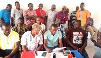 NPP Northern Youth for Peace and Development at the press conference