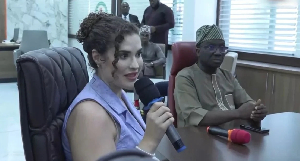 Shalimar Abbiusi (L) former spokesperson for the New Force
