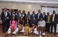 Joe Tackie (5th from right) and Executives and members of the Business Council for Africa (BCA)