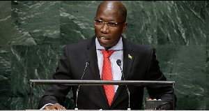 Domingos Simoes Pereira, then prime minister of Guinea-Bissau