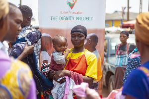 A photo from the donation event