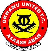 File photo; Official logo of Okwahu United