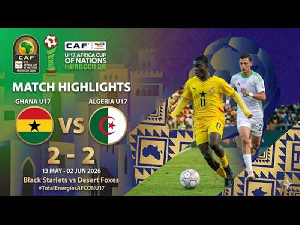 The Black Starlets drew against Algeria in the U17 AFCON The Black Starlets drew against Algeria in the U17 AFCON