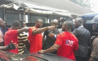 The Delta Force members who alleged raided a Kumasi Circuit court were set free.