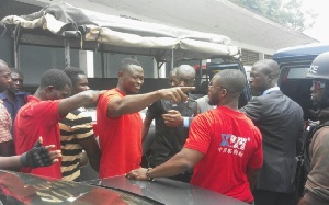 The Delta Force members who alleged raided a Kumasi Circuit court were set free.