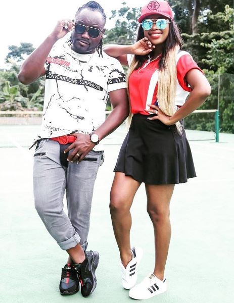 Cartel Big J with his wife Selly Galley