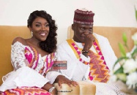 Stonebwoy and his wedded wife, Dr. Louisa