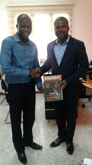 CEO of Petrosol, Michael Bozumbil with Henry Teinor, CEO Energy Media Group