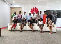 Beneficiaries of Huawei Seeds for the Future, Ghana 2020