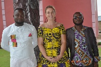 Executive Director of GGG, Leonie Heppener (middle) with her administrators