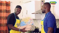 Medikal receives gift from Onga after cooking his jollof