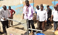 Dr Bawumia commissioned boreholes in two constituencies