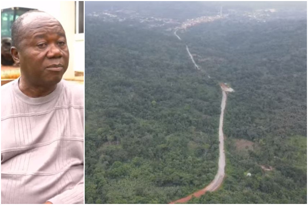 Yaw Sarpong made the decision after he went to visit a cave with his family