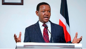 Kenya's Foreign and Diaspora Affairs Cabinet Secretary Alfred Mutua