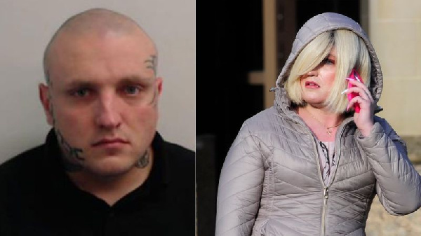 Bryson dey convicted of crimes wey she commit wen she dey known as Adam Graham