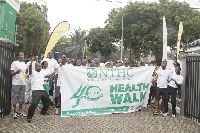 The healthwalk forms part of series of activities lined up for the 40th anniversary celebration.