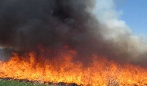 File photo: Bushfire