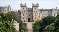 Burglars broke into the grounds of Windsor Castle, making away with a quad bike and a pick up truck