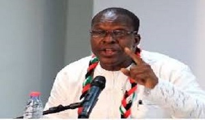 Alban Bagbin, flagbearer hopeful of the opposition National Democratic Congress (NDC)