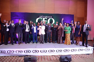 Award winners of the 2nd CFO Awards in a group photograph