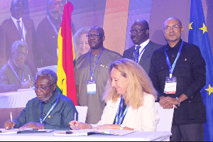 The European Union (EU) will advance a grant of 32 million euros to Ghana