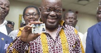 President Nana Addo Dankwah Akufo-Addo launches Ghana card
