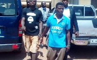 Vincent Bosso (L) and Daniel Asiedu (R) are back to prison