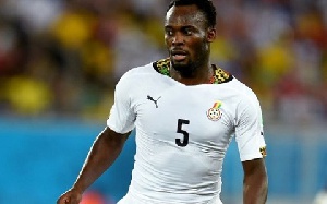 Gyan described Essien as a 'great midfielder'