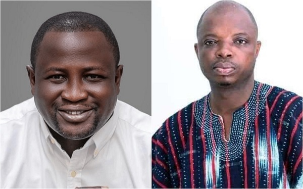 Moses Abor's (L) house was reportedly invaded in search of Abronye DC (R)